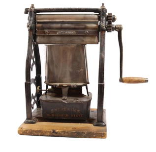 ENTEREKIN'S SWING BACK BURNISHER: WITH KEROSENE HEATER 15" X 10"