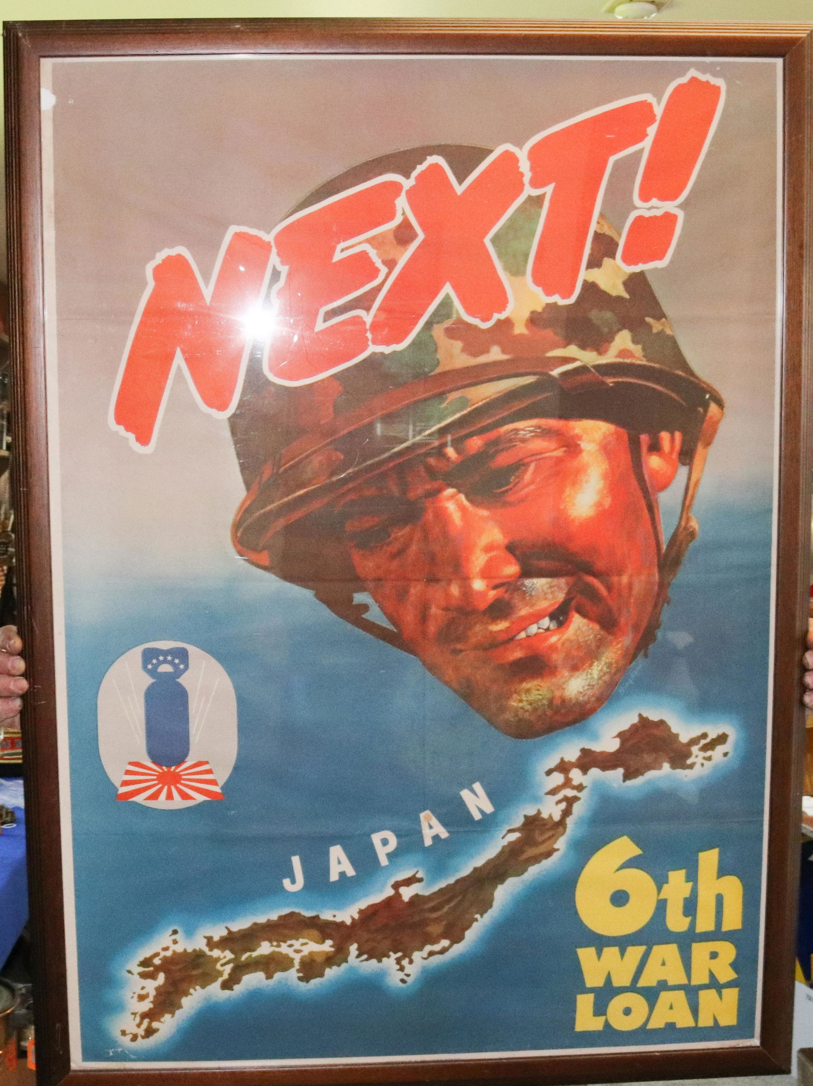 WWII WAR BONDS POSTER (1 of 2)