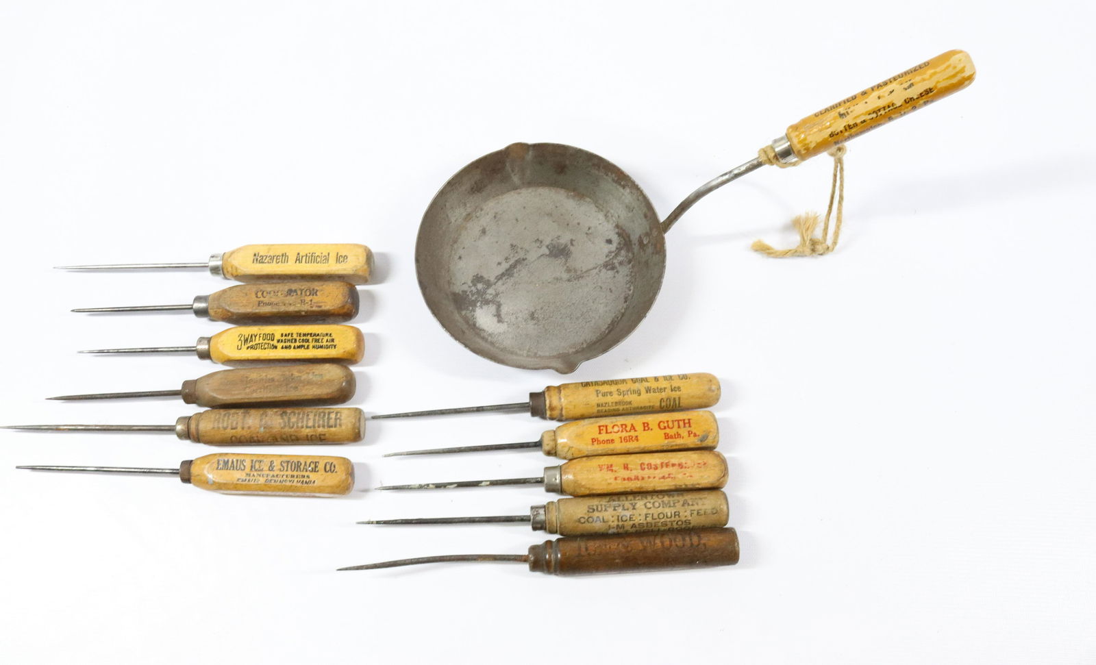 LOT OF ADVERTISING ICE PICKS (1 of 3)