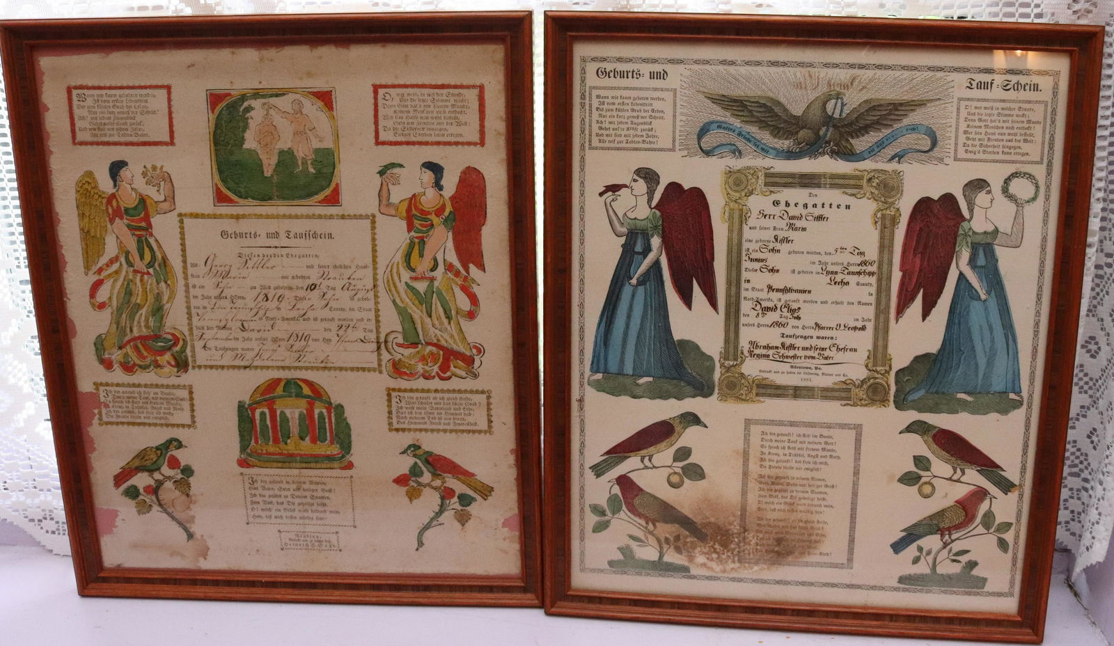 PR. ANTIQUE BIRTH CERTIFICATES (1 of 3)