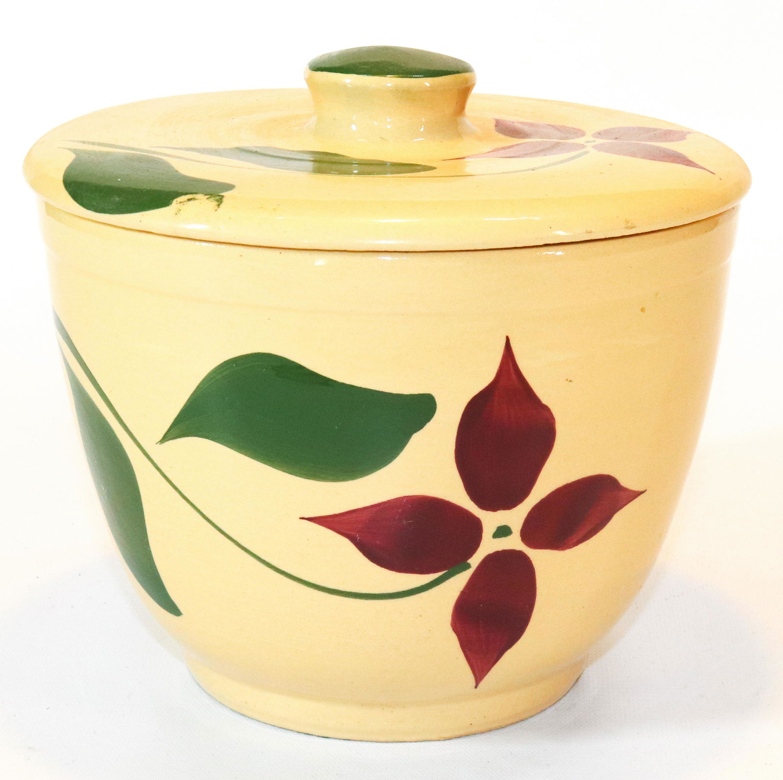 WATT WARE STAR FLOWER ICE BUCKET (1 of 3)