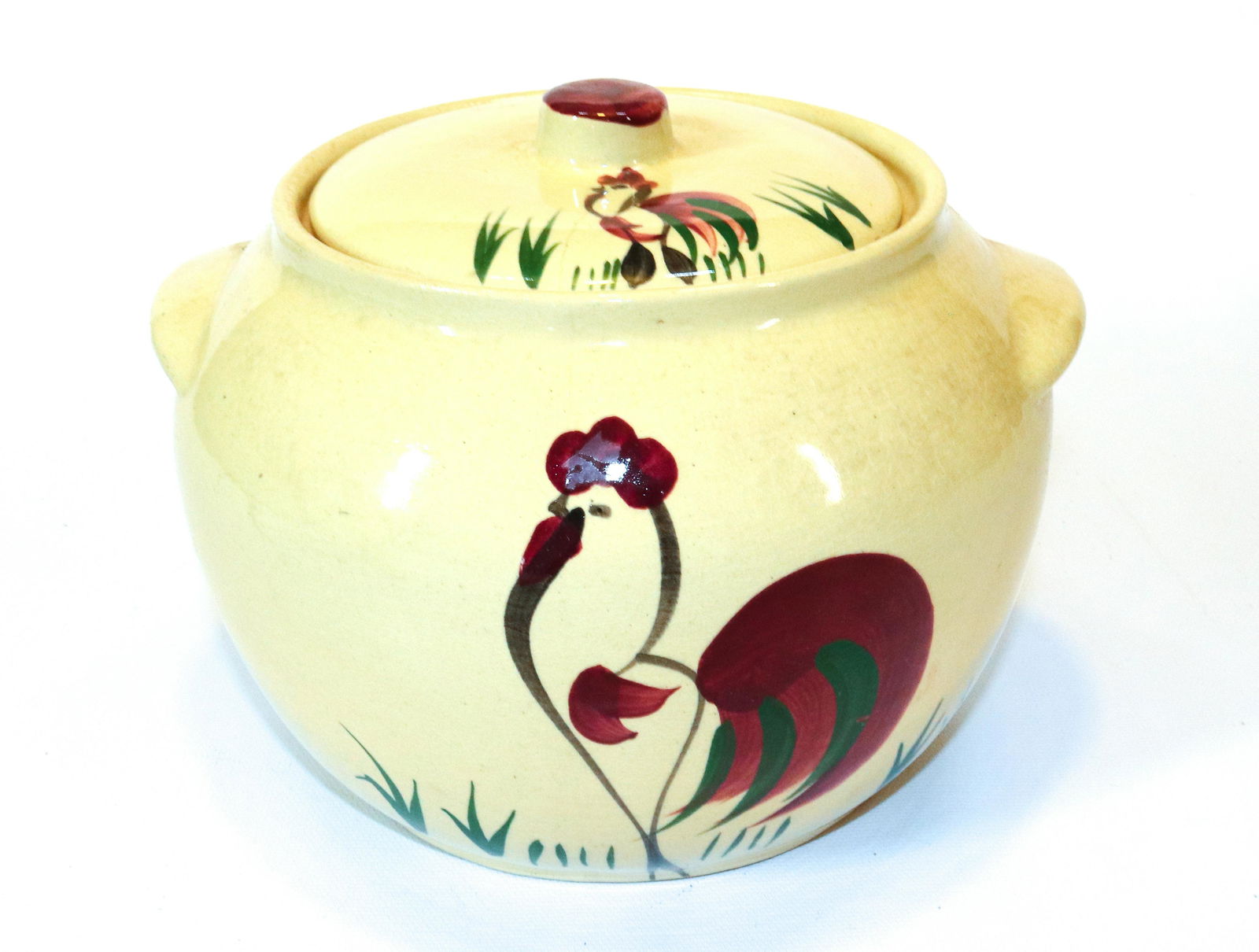 WATT WARE ROOSTER COOKIE JAR (1 of 5)