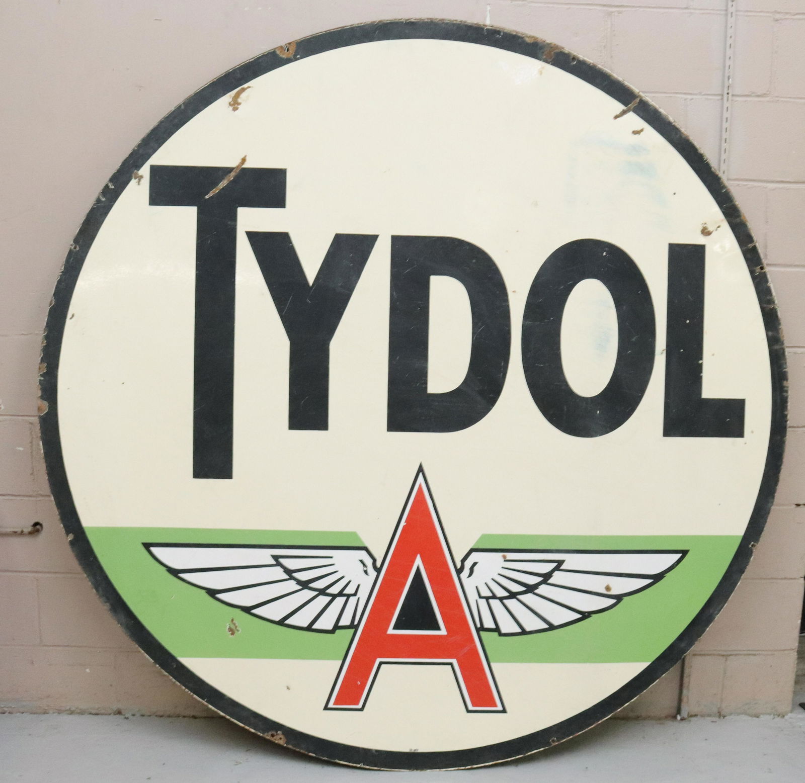 TYDOL FLYING A DOUBLE-SIDED PORCELAIN SIGN (1 of 7)