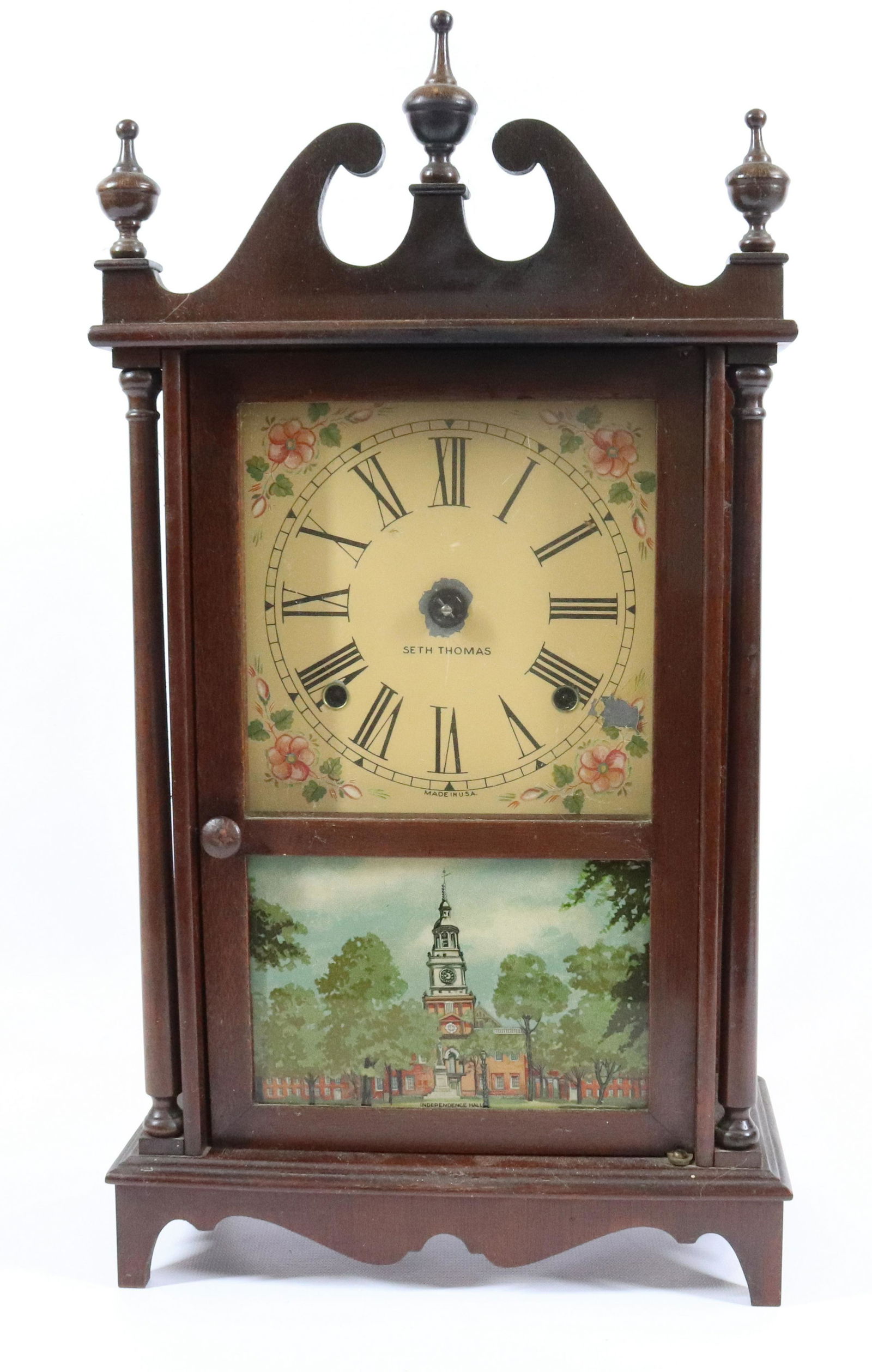 VINTAGE SETH THOMAS MANTLE CLOCK (1 of 3)