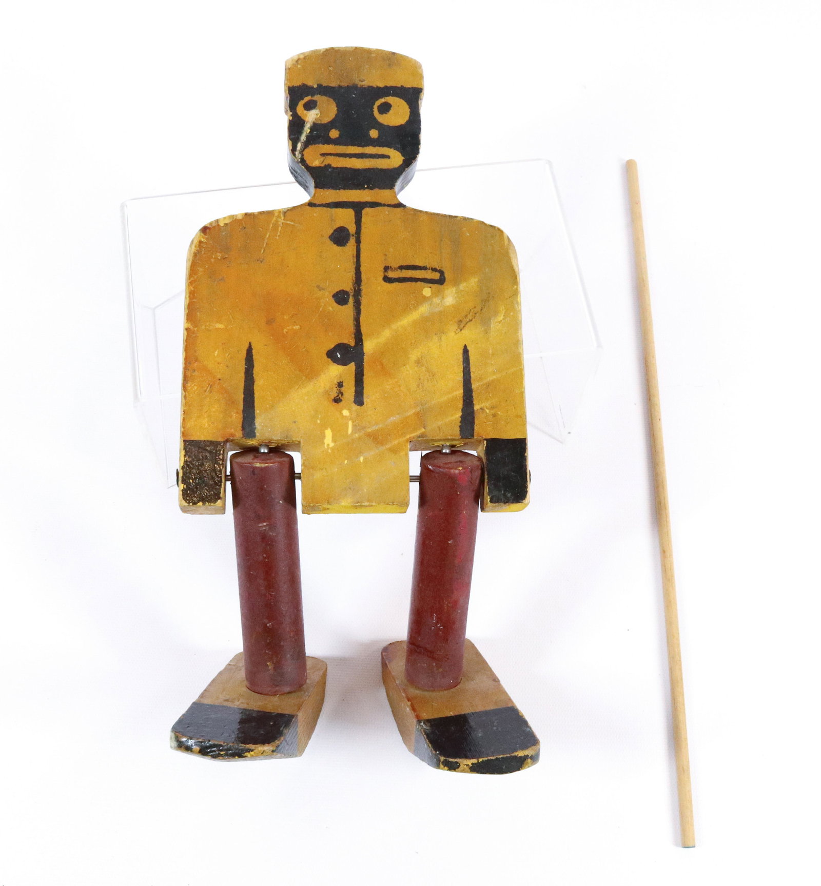 FOLK ART BELL HOP FIGURE (1 of 3)