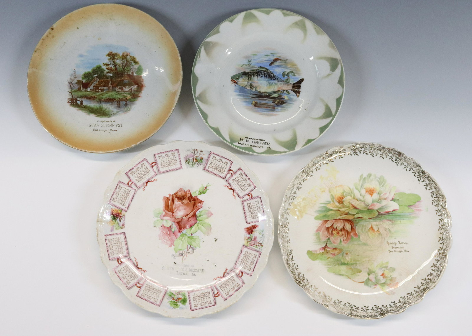 (4) ADVERTISING PLATES (1 of 4)