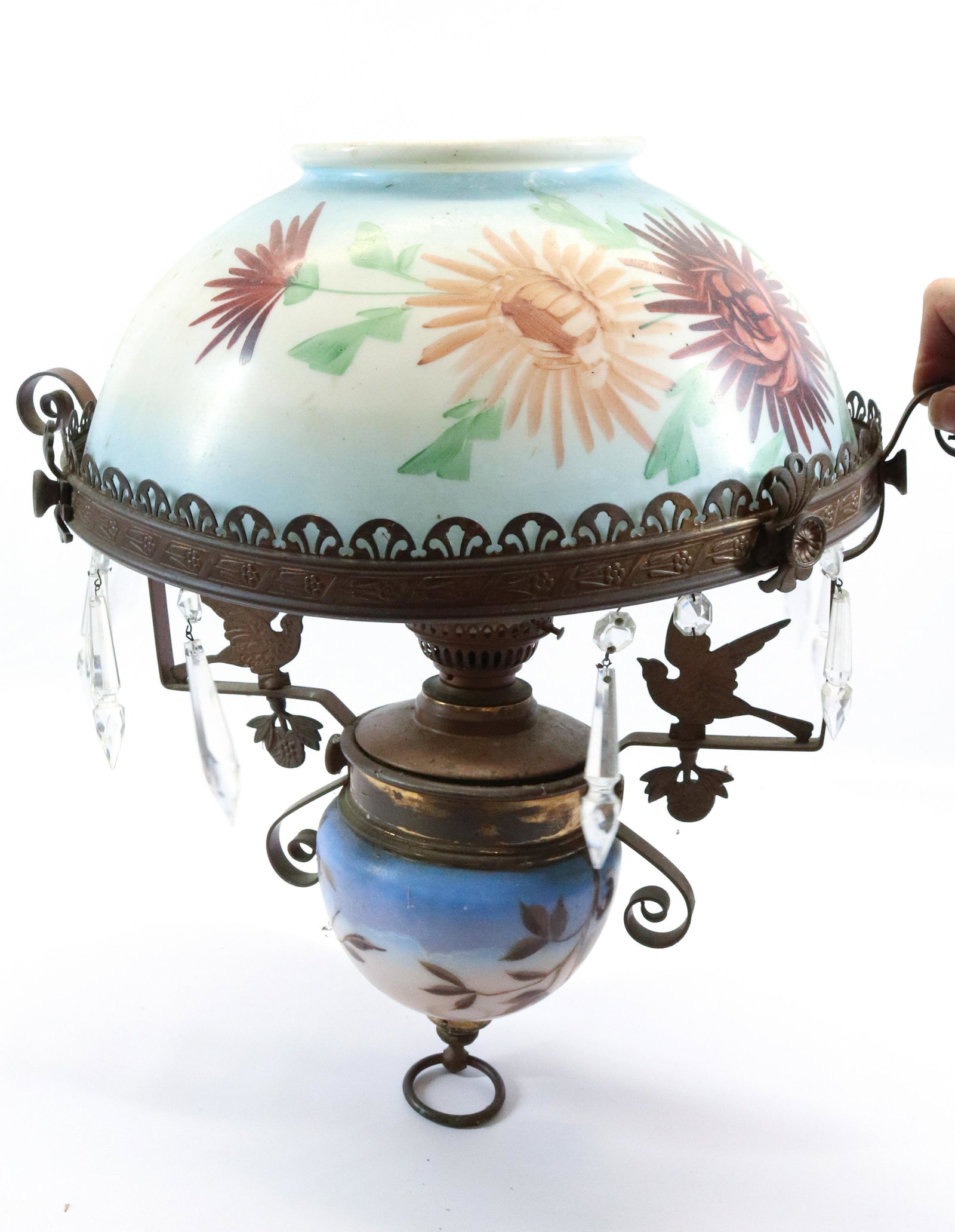 VICTORIAN HANGING LIGHT (1 of 5)