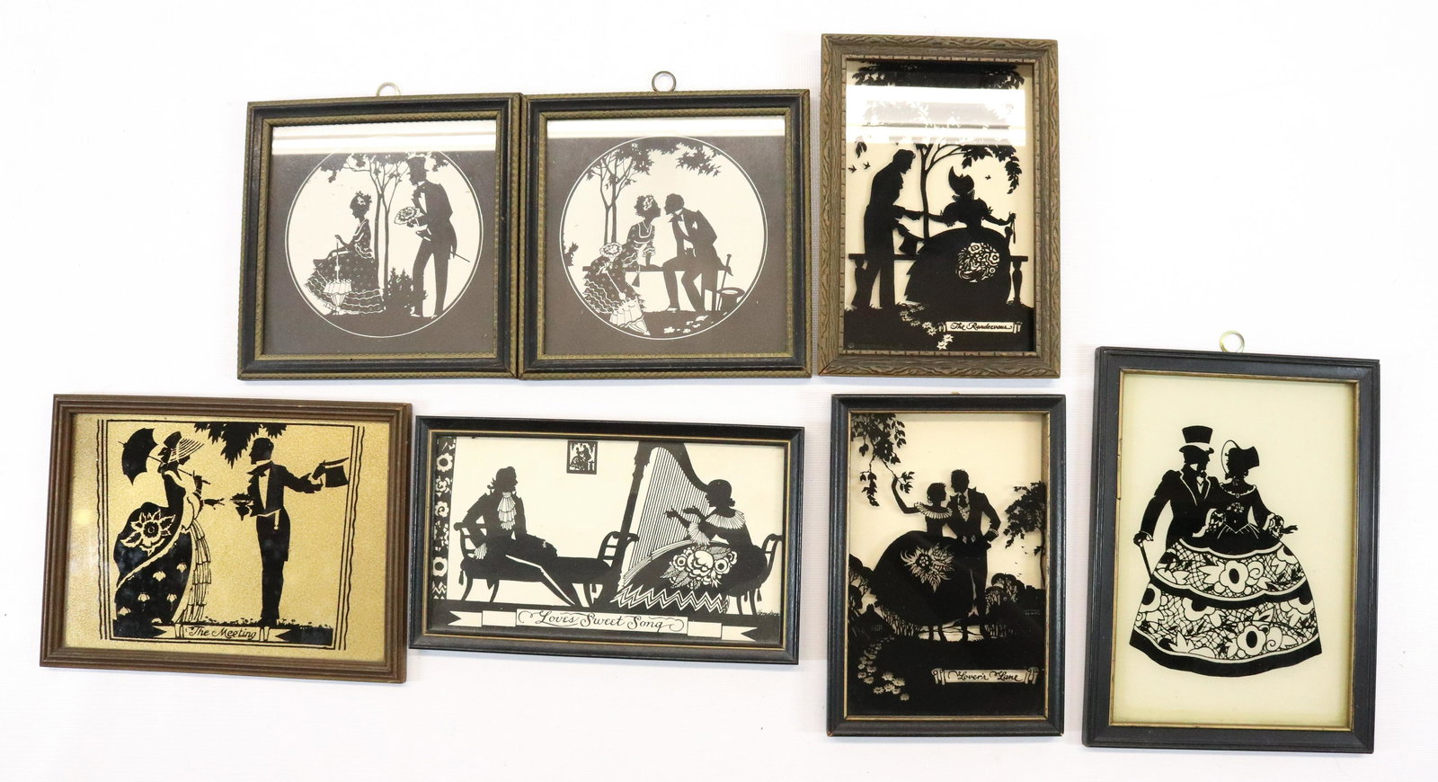 (7) VINTAGE SILHOUETTES (1 of 5)