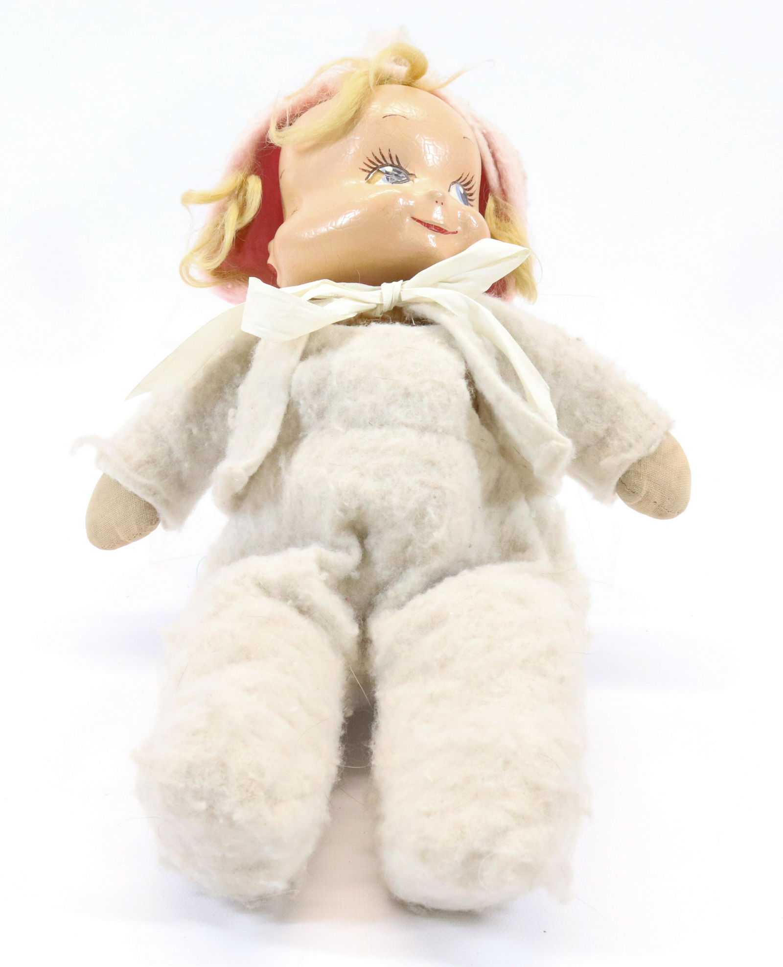 VINTAGE COMPOSITION DOLL (1 of 5)