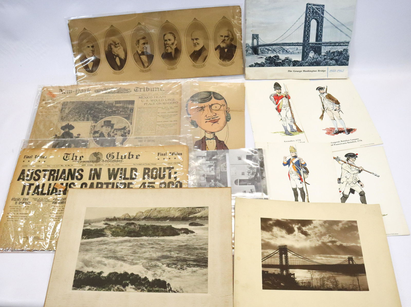 LOT OF VINTAGE PAPER GOODS (1 of 6)