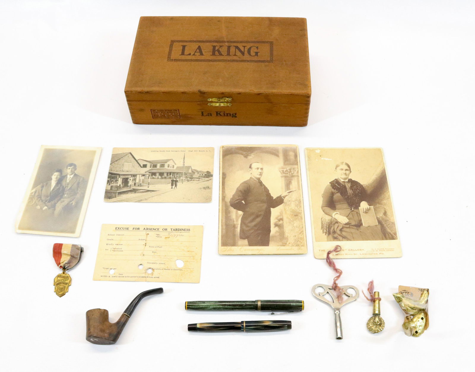 PARKER ESTERBROOK PENS LOT (1 of 8)