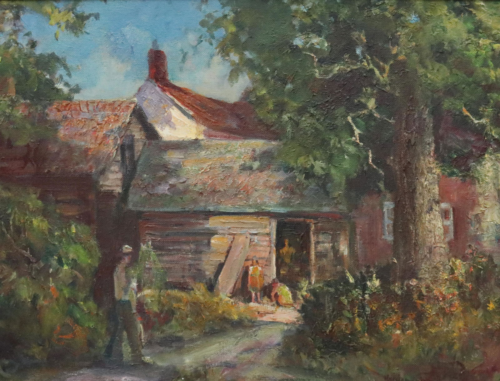 PETER HEIDEN OIL ON BOARD (1 of 3)