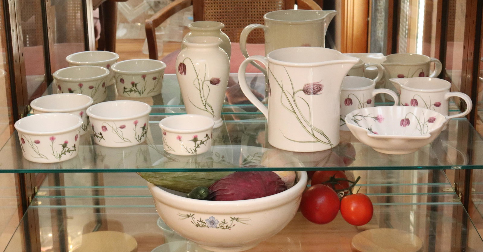 THE QUEENS HIDDEN GARDEN DISH SET LOT (1 of 3)