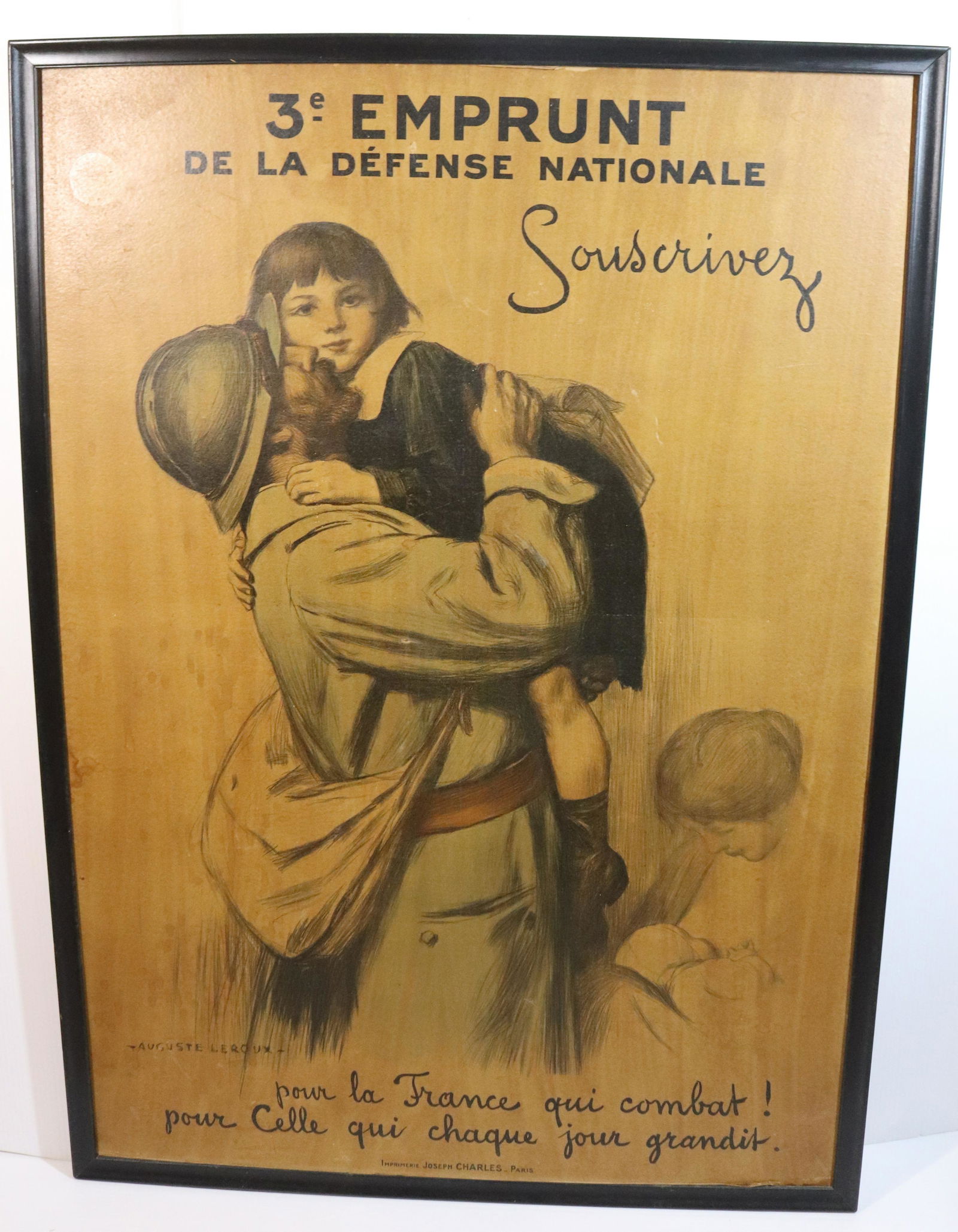 FRENCH PRINT BY AUGUSTE LEROUX (1 of 3)