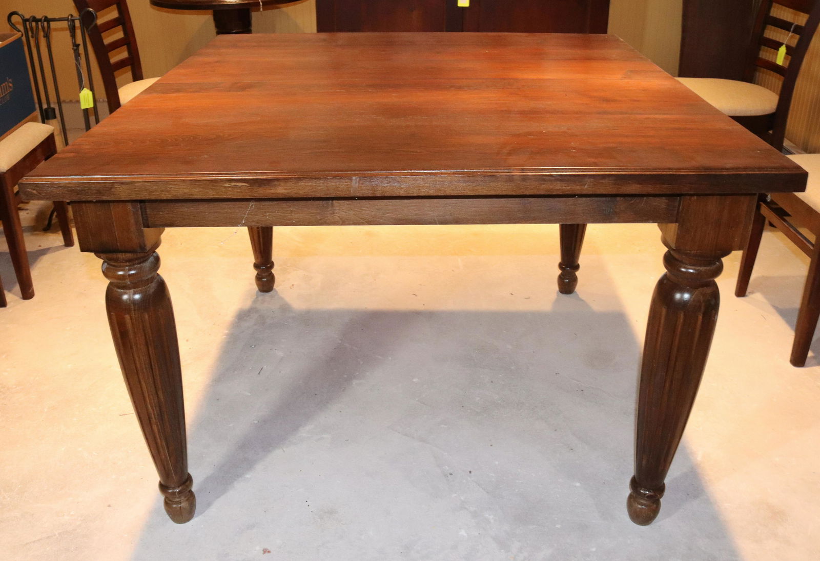 WOODEN DINING ROOM TABLE (1 of 4)