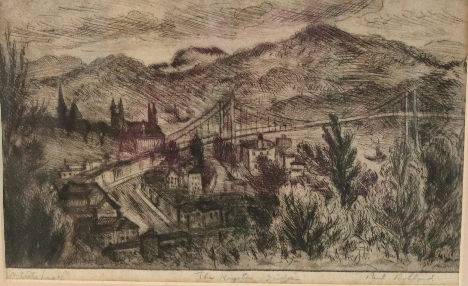 PAUL ROHLAND FRAMED PRINT (1 of 4)