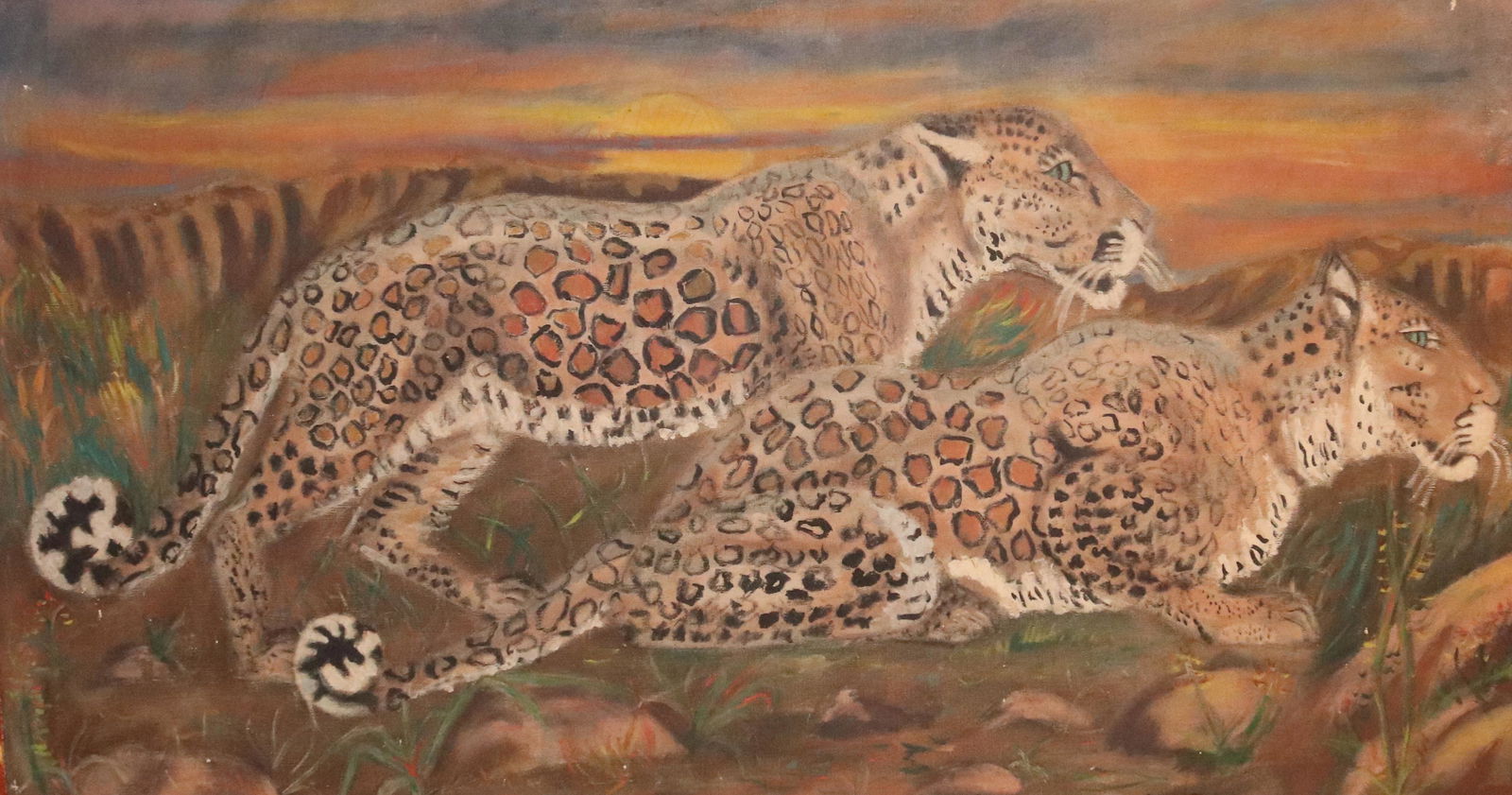 IVY JOHNSON OIL ON CANVAS PAINTING (1 of 5)