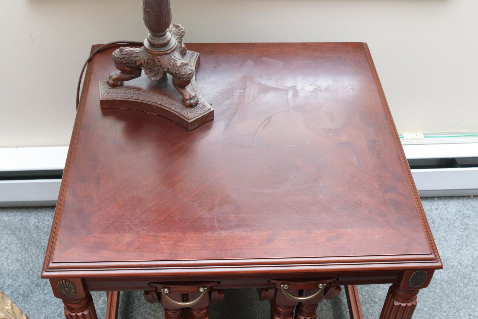 UNUSUAL THESEIRA SIDE TABLE WITH NESTED TABLES (1 of 1)