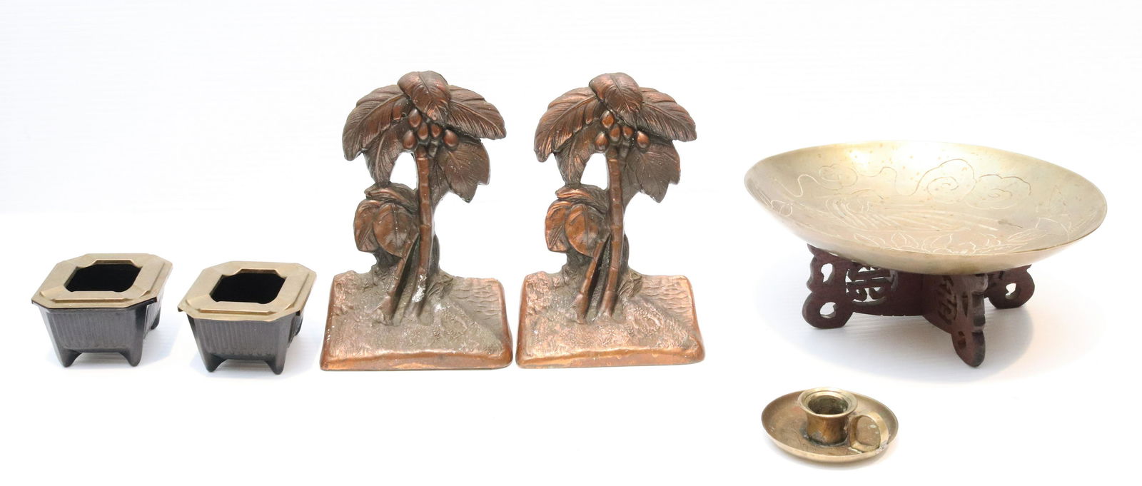 BRASS AND METAL LOT (1 of 3)