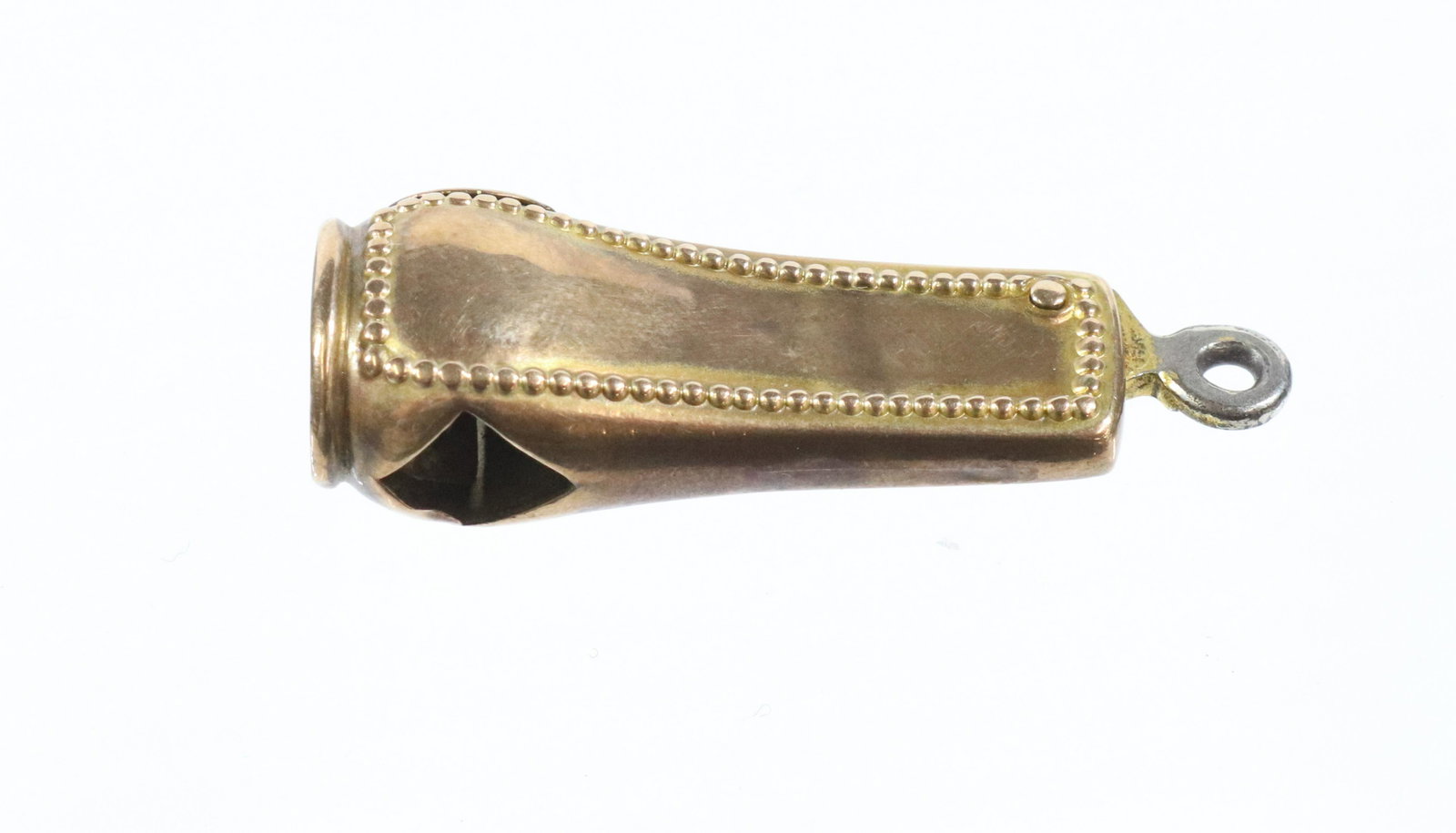 8K CIGAR CUTTER: VICTORIAN FOB CHARM MARKED 8 ONLY CASE GOLD 1 1/2" Terms: THIS IS AN ON-SITE ONLINE ONLY AUCTION. THE SALE ADDRESS IS 718 STOKES MILL RD. EAST STROUDSBURG, PA 18302. THIS IS THE ESTATE OF CANDACE BRIG