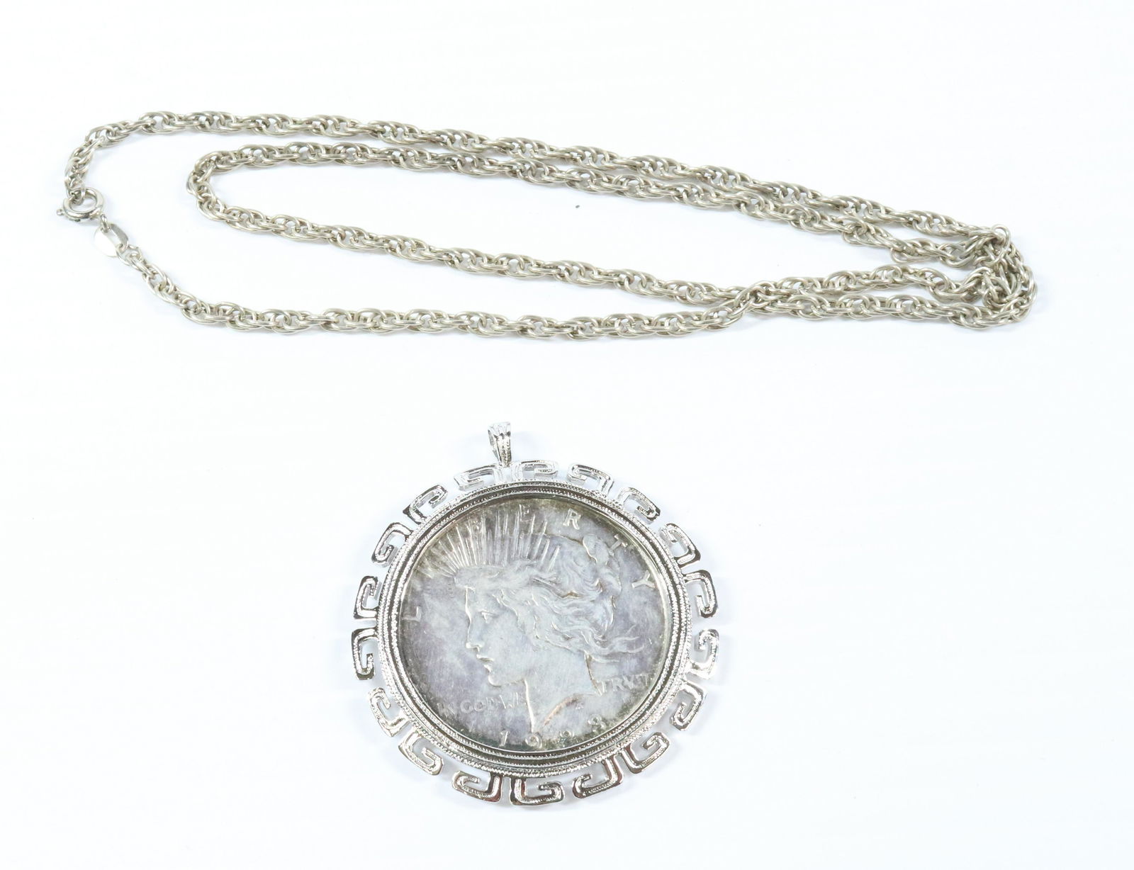 SILVER DOLLAR PENDANT (1 of 2)