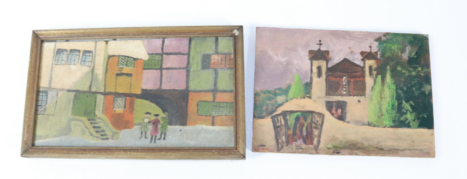 OIL PAINTINGS: PR OIL ON BOARDS, ONE SIGNED MICKELSON TERMS: THIS IS AN ON-SITE ONLINE ONLY AUCTION. THE SALE ADDRESS IS 718 STOKES MILL RD. EAST STROUDSBURG, PA 18302. THIS IS THE ESTATE OF CANDACE BRIGGS. THERE WI