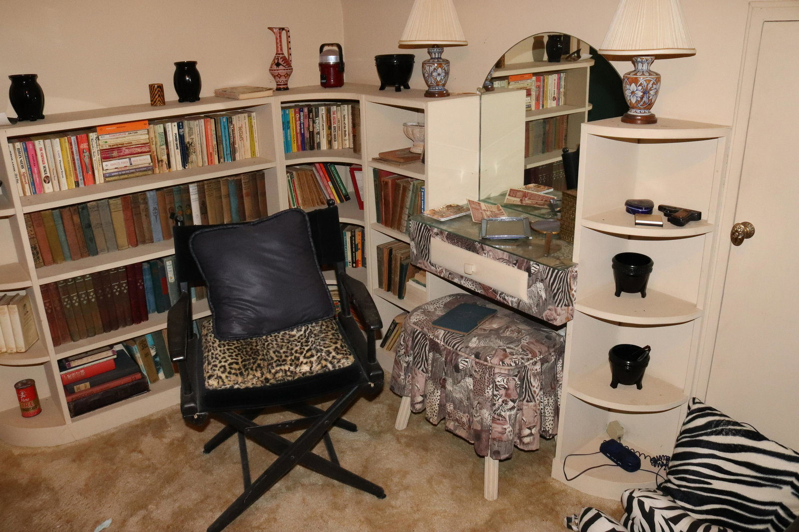 EVERYTHING ON THE BOOK CASE (1 of 7)