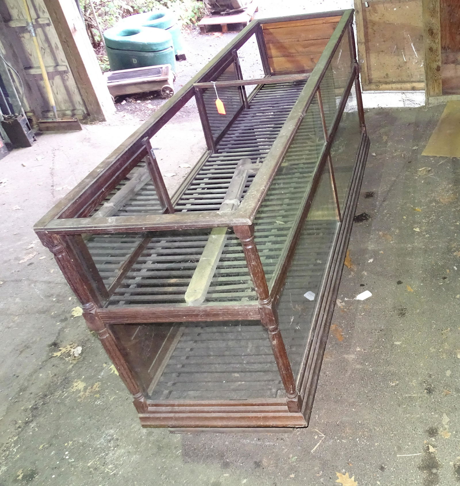 WOODEN SHOWCASE LOT (1 of 5)