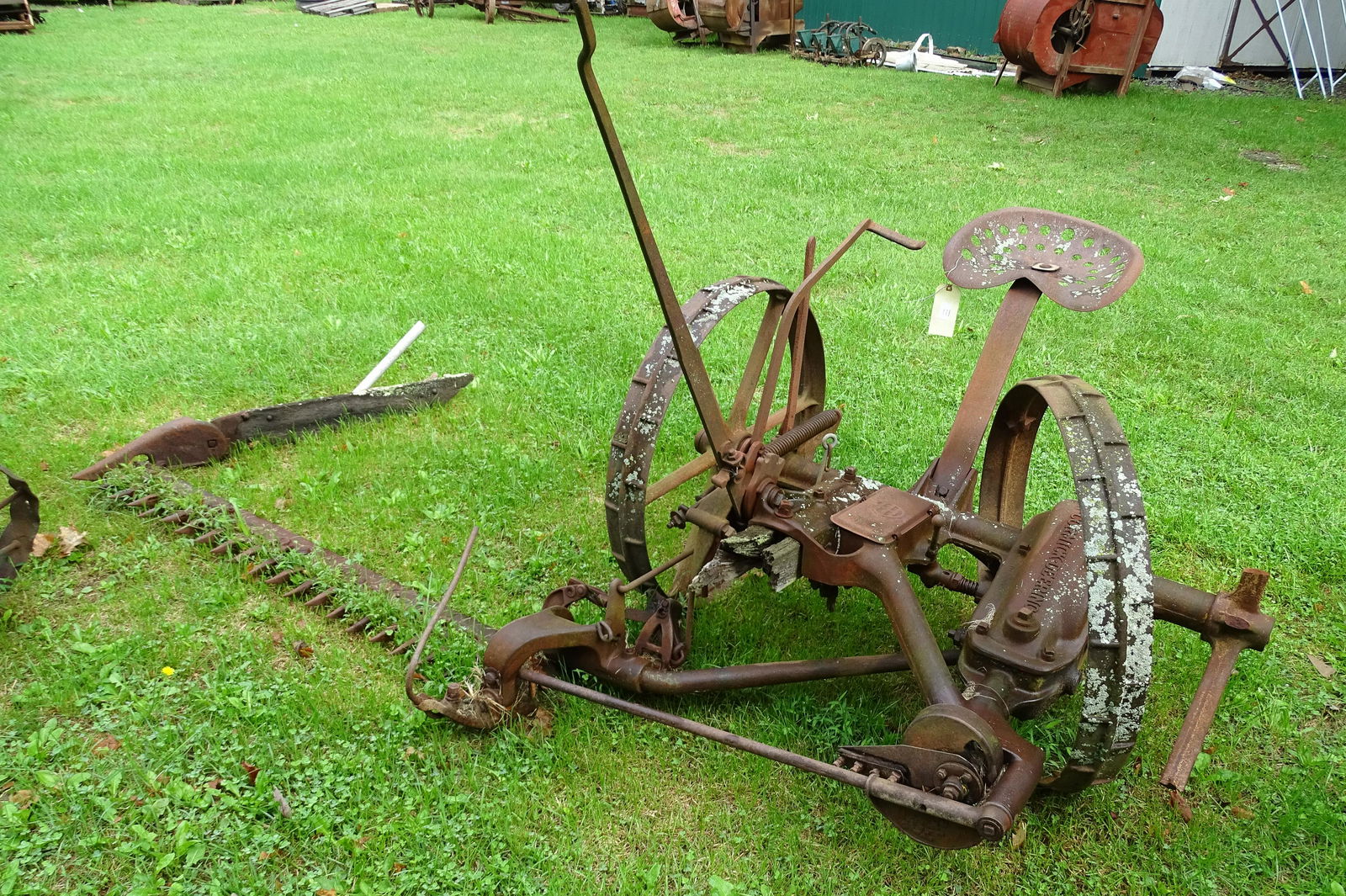 ANTIQUE SICKLE BAR MOWER (1 of 2)