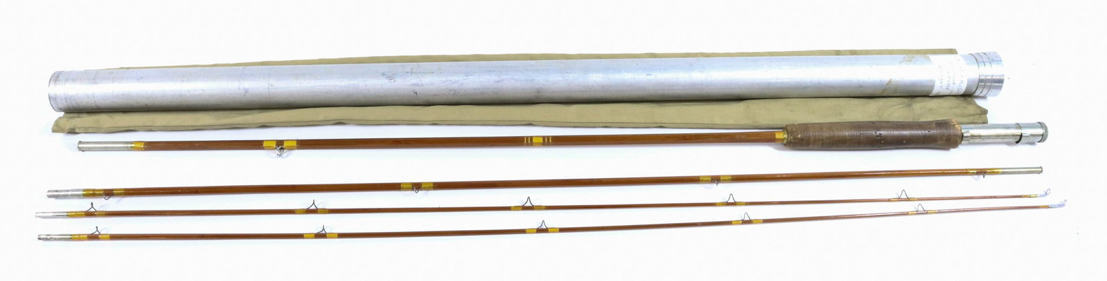 WRIGHT AND MCGILL BAMBOO FLY ROD: #12 OF 1938 - 9', 3/2 - GRANGER SPECIAL WITH CASE