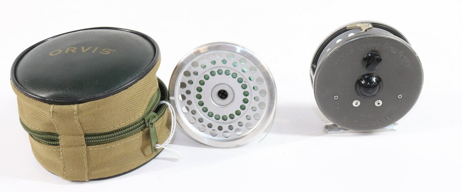 HARDY BROS. ENGLAND FLY REEL: HARDY MARQUIS #6 MULTIPLIER WITH EXTRA SPOOL AND CASE