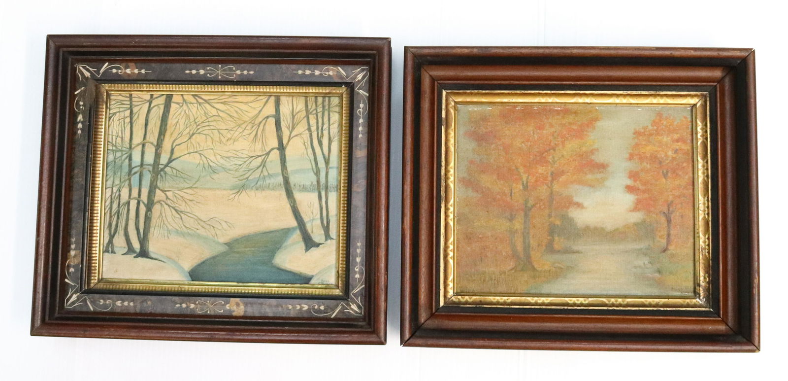 (2) BESS CHURCH OIL ON BOARD PAINTINGS (1 of 6)