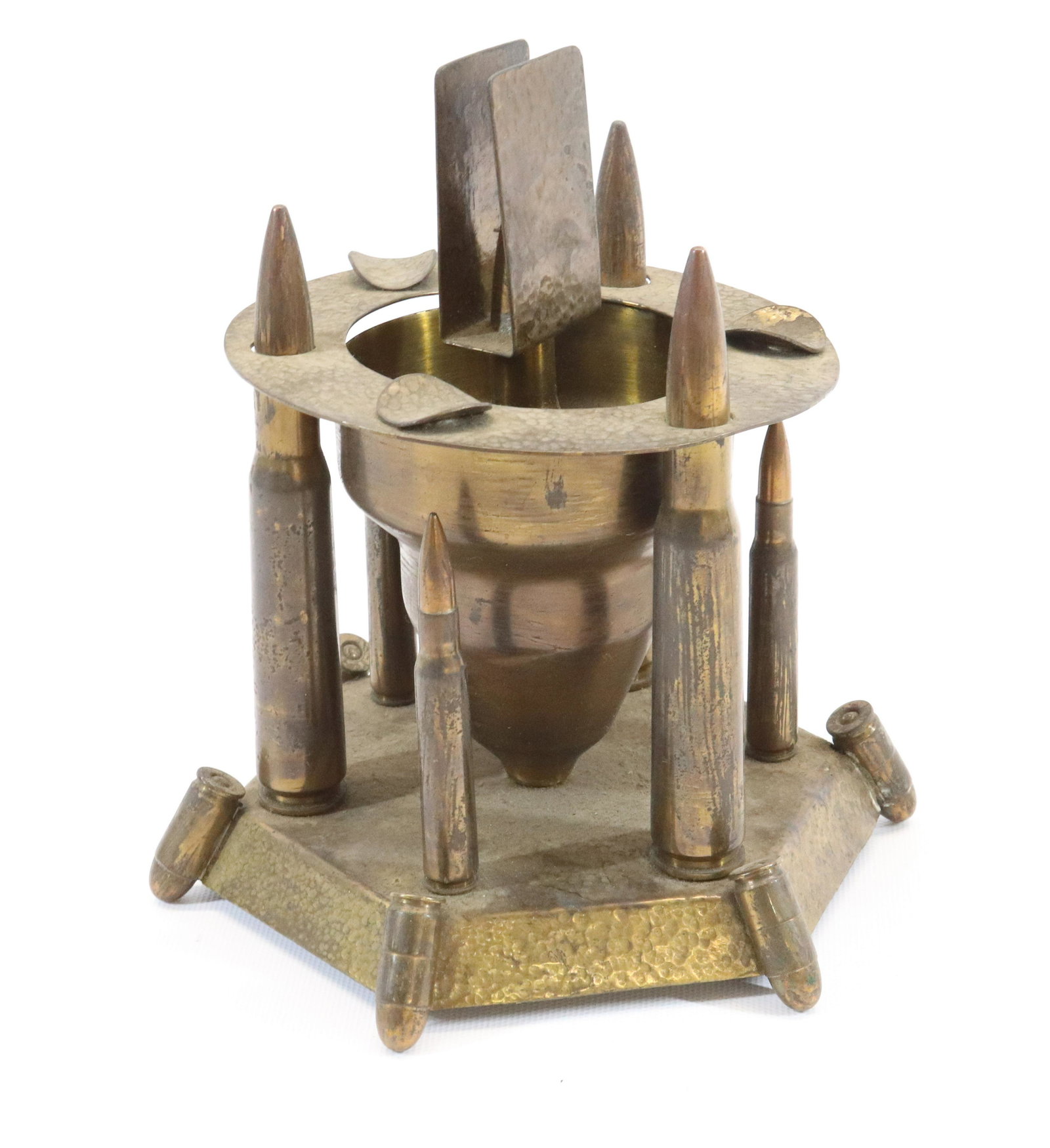 TRENCH ART ASHTRAY (1 of 3)