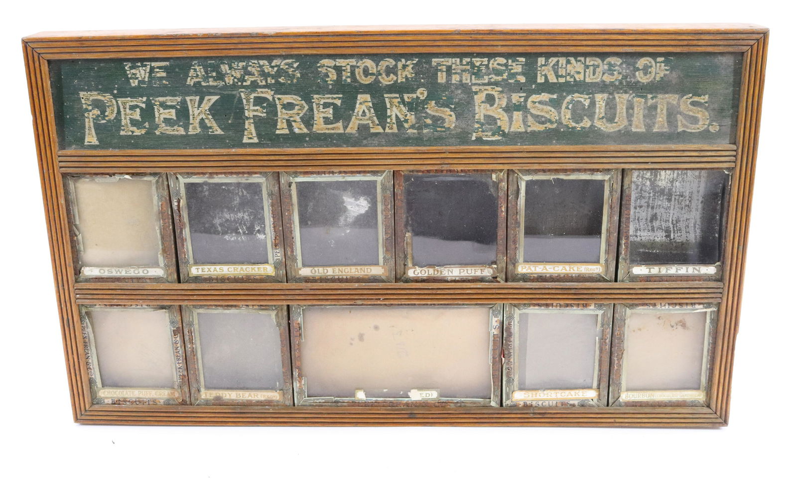 VINTAGE BISCUIT DISPLAY CASE (1 of 2)