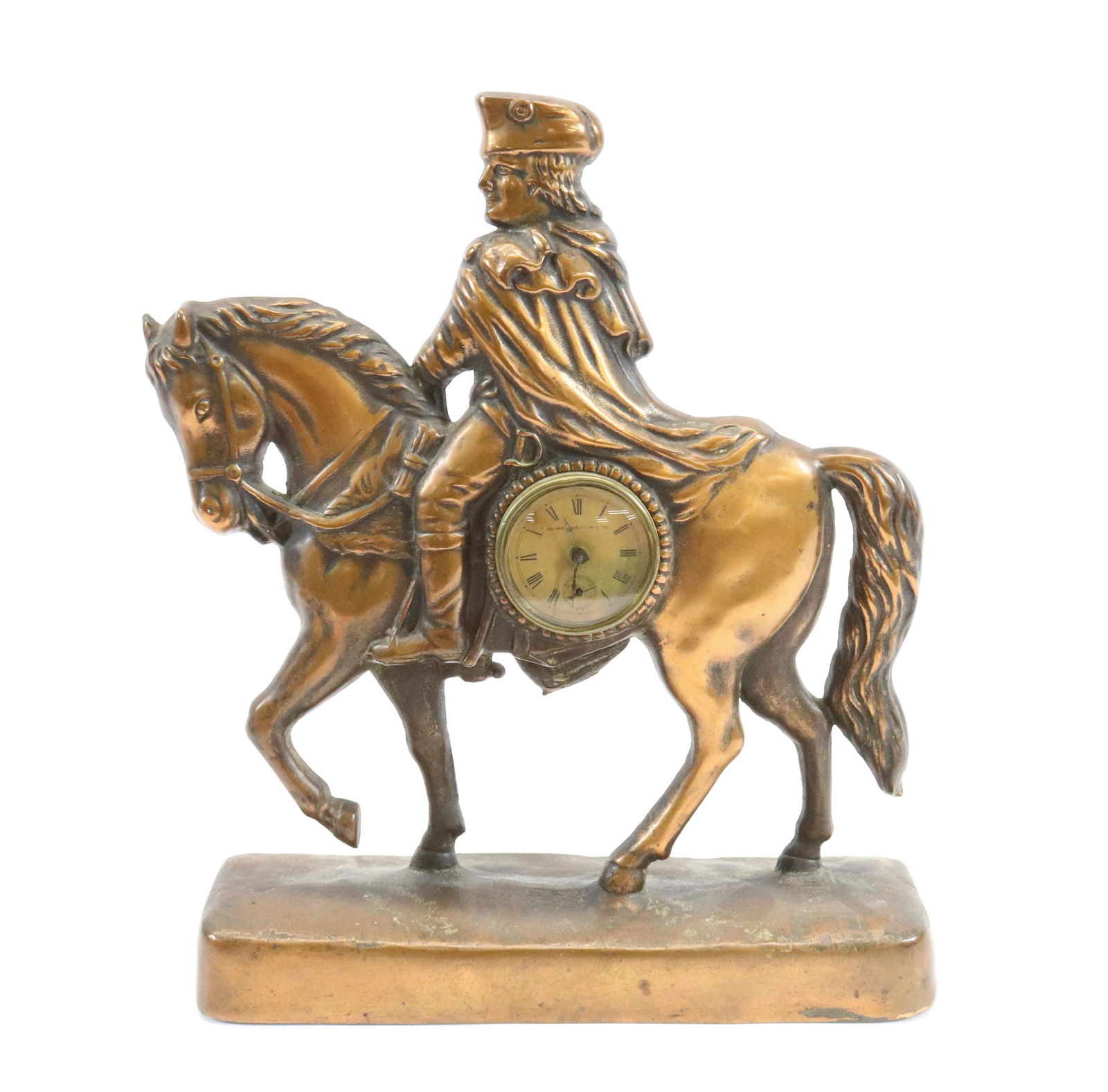 GEORGE WASHINGTON NOVELTY CLOCK (1 of 2)