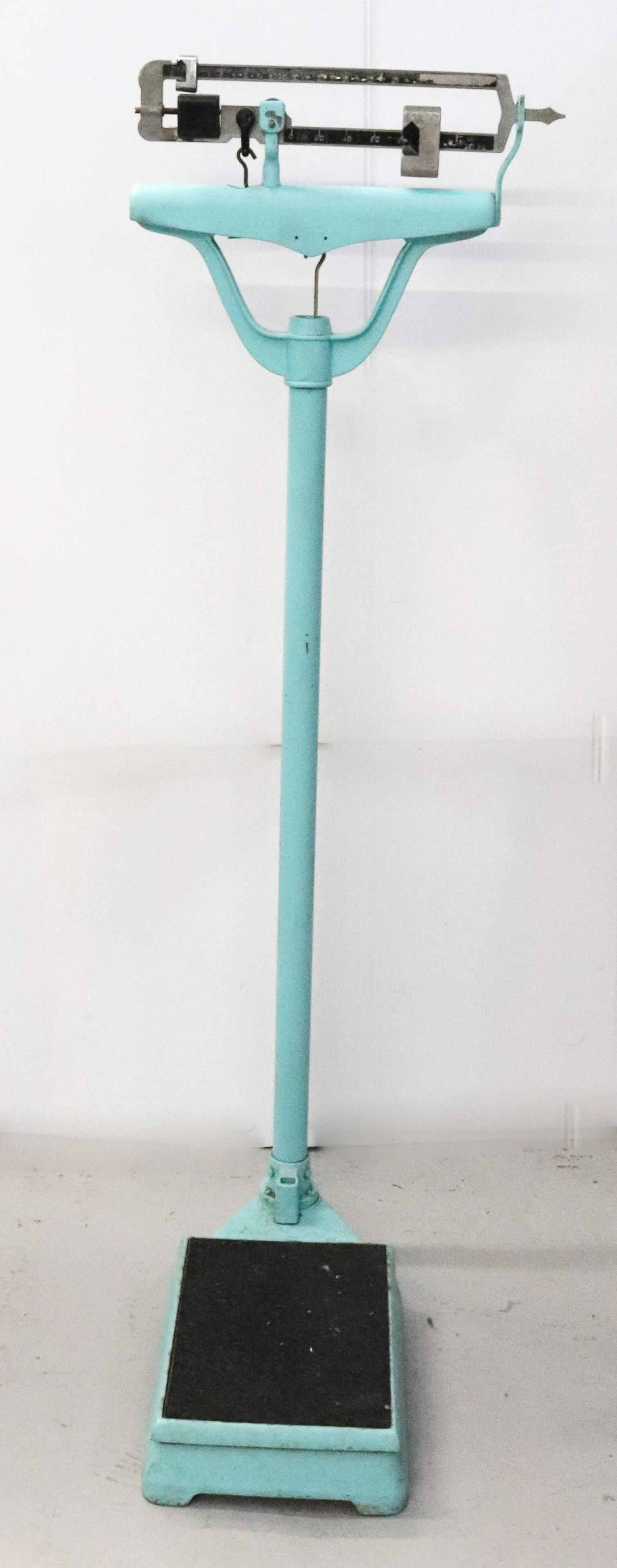 PAINTED DOCTOR'S OFFICE SCALE (1 of 2)