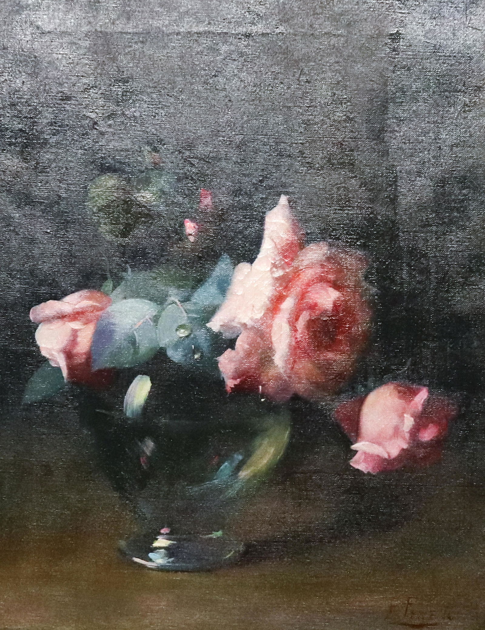 FREDERICK FENETTI OIL ON CANVAS STILL LIFE (1 of 4)