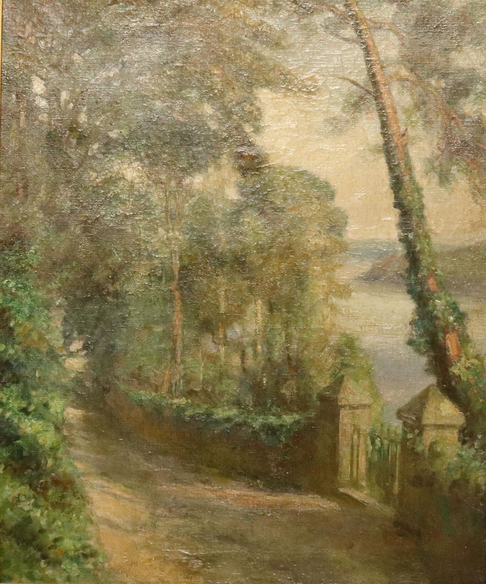 FRAMED OIL ON CANVAS PAINTING (1 of 3)