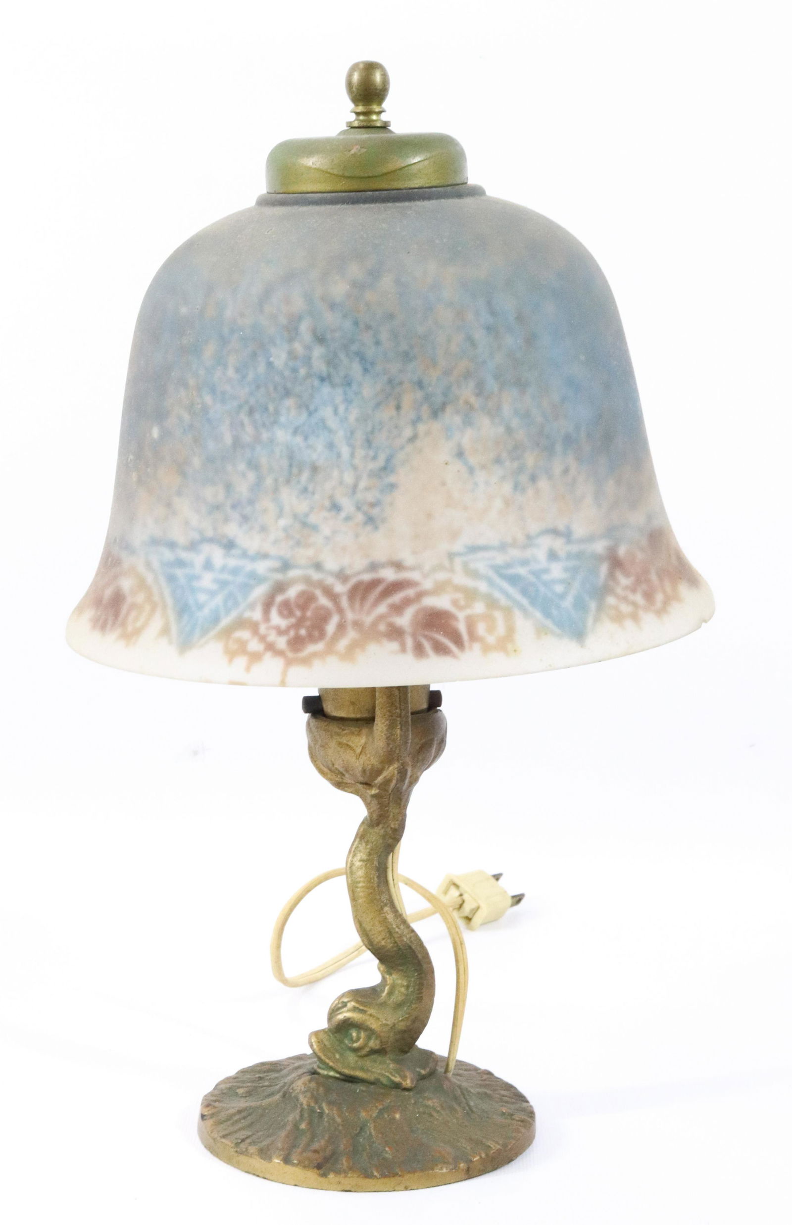 REVERSE PAINTED SHADE LAMP (1 of 4)