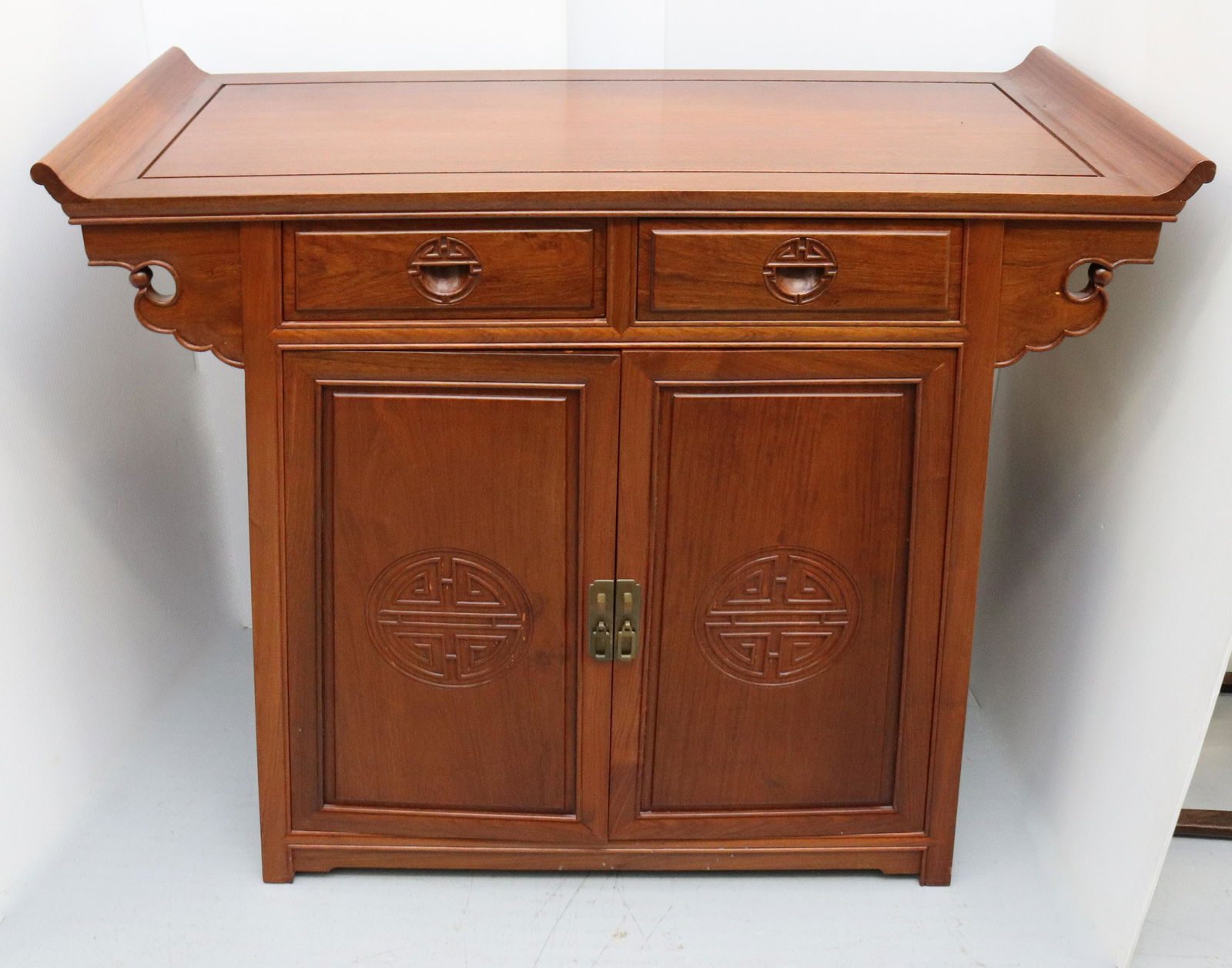 CHINESE TEAK WOOD BUFFET (1 of 6)