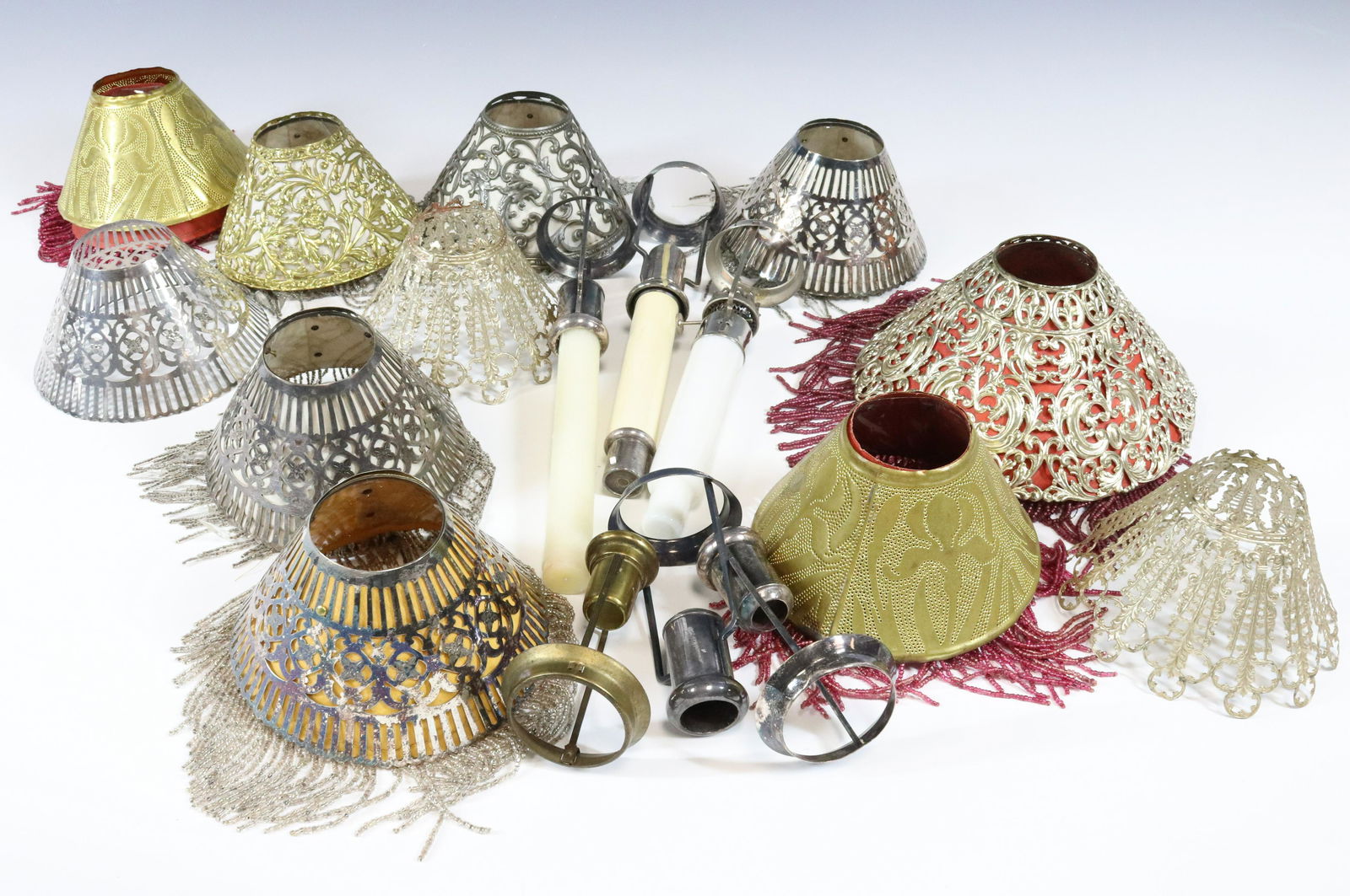 GROUPING OF CANDLE SHADES (1 of 4)