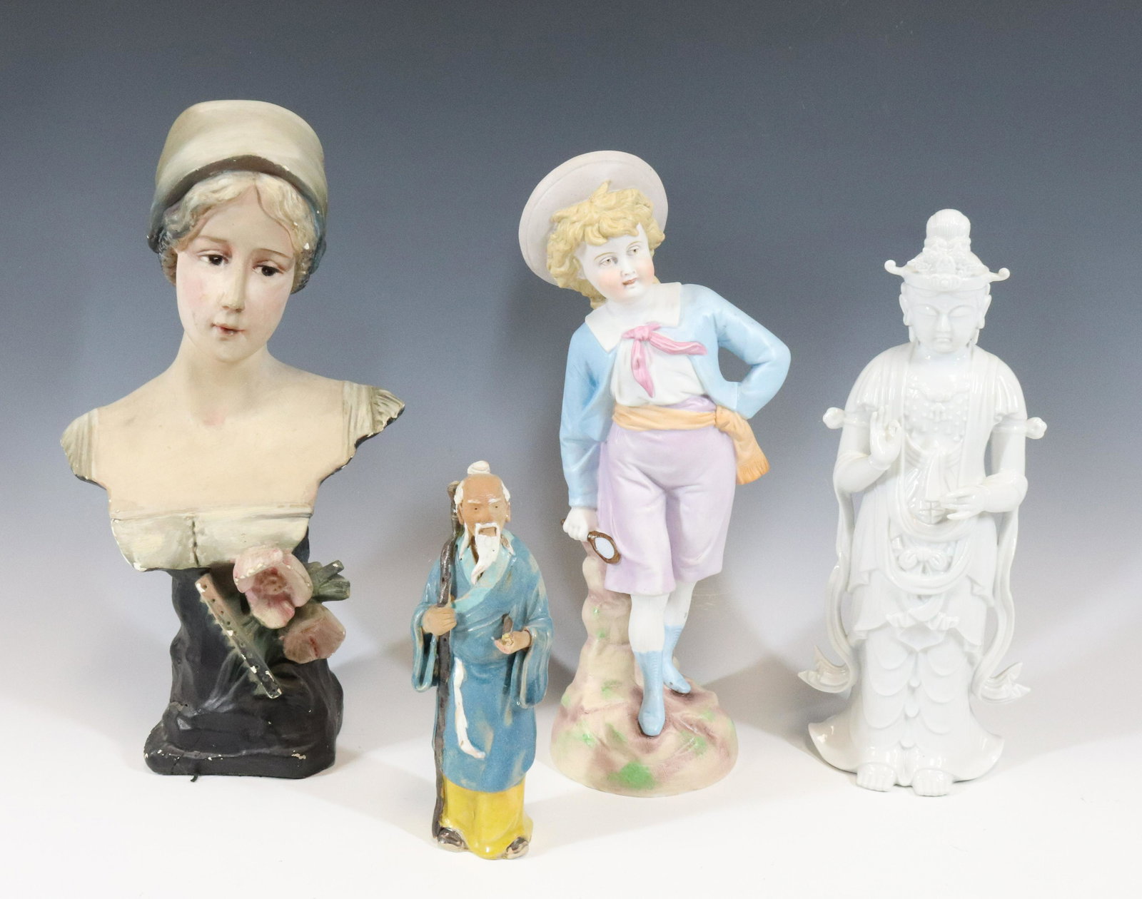 ART NOUVEAU BUST GROUP (1 of 4)