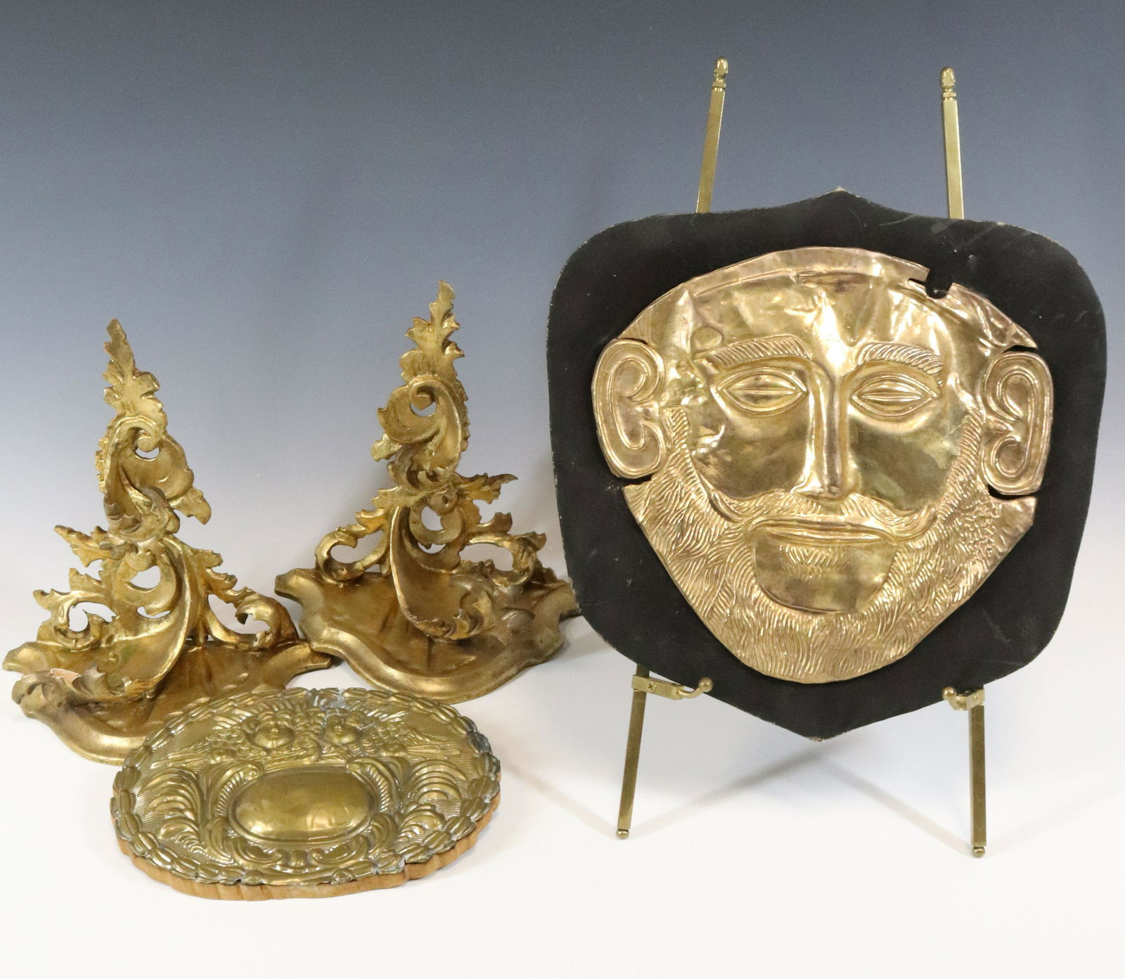 BRASS AND SHELF GROUP (1 of 3)