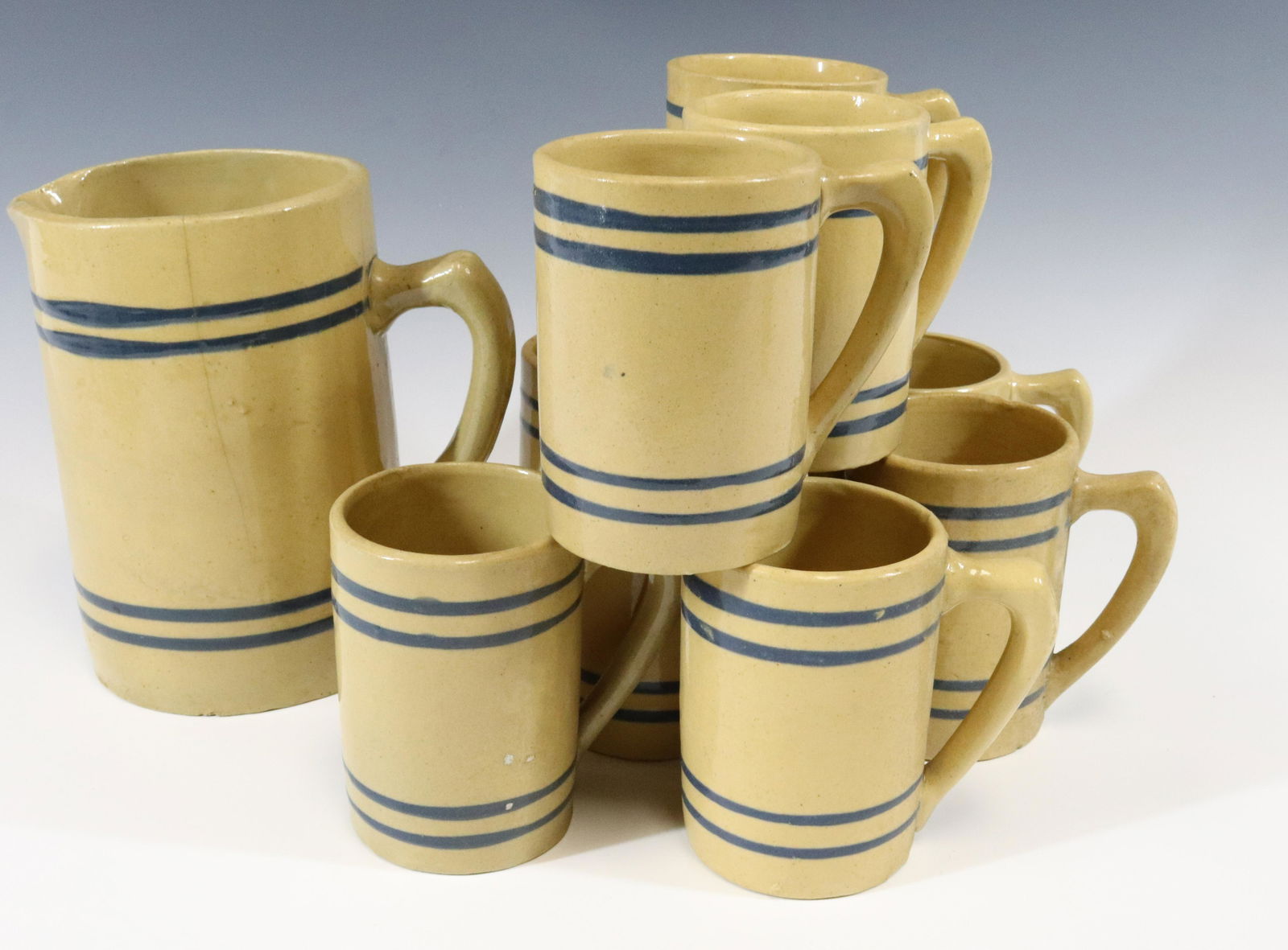 BUCKEYE YELLOWWARE CIDER SET (1 of 3)
