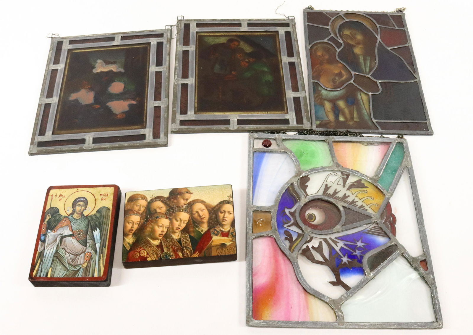 LEADED GLASS PANEL GROUP (1 of 3)