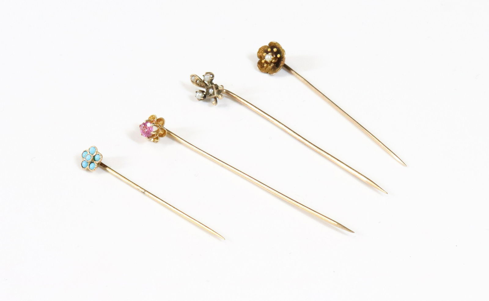 (4) GOLD STICK PINS (1 of 1)