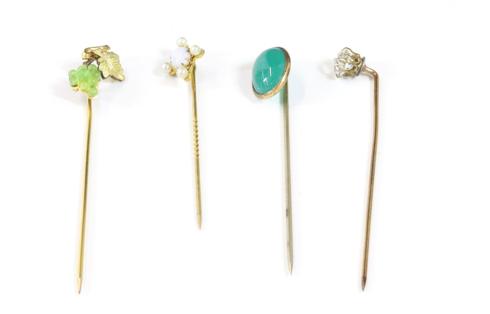 (4) GOLD FILLED STICK PINS (1 of 2)