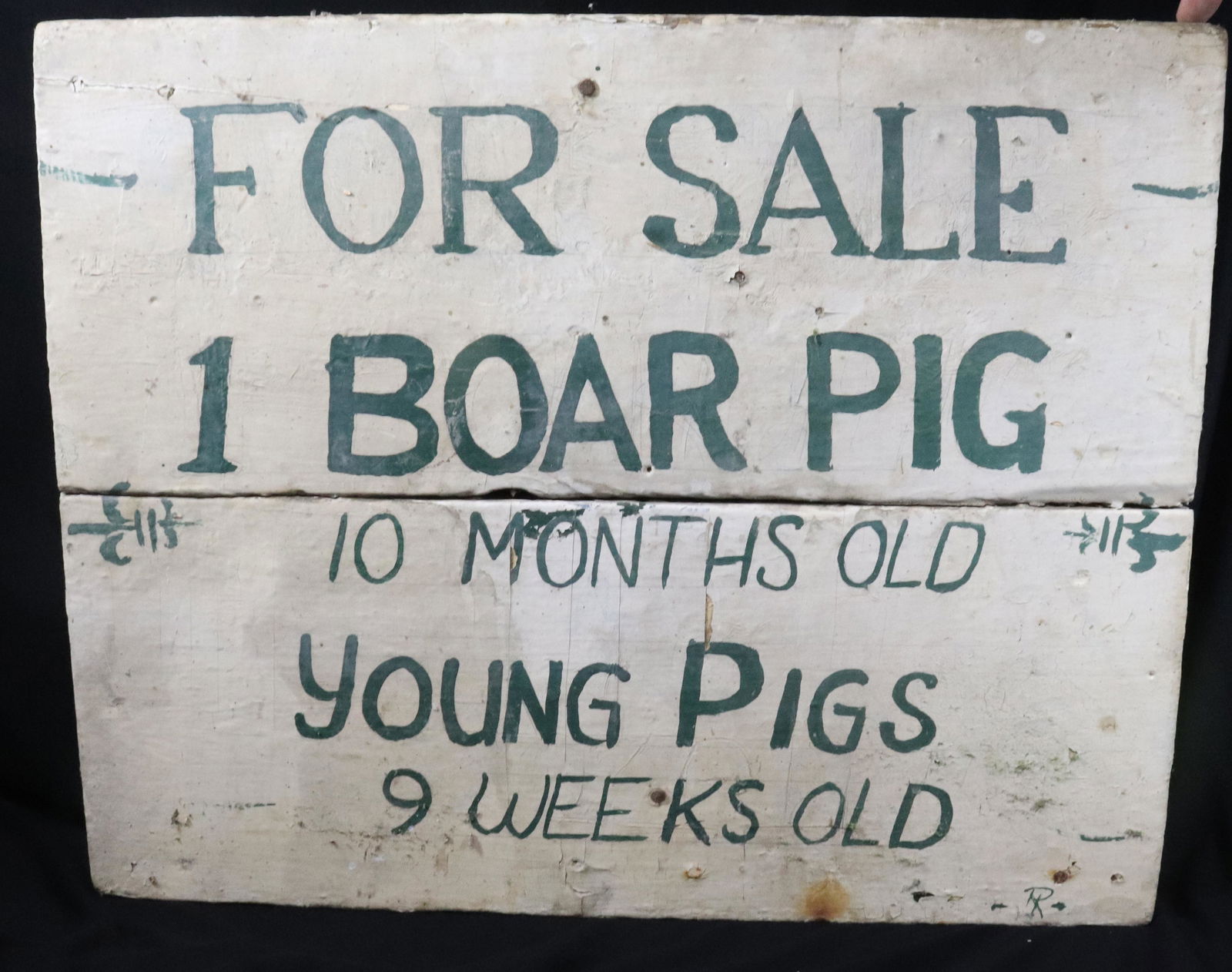 COUNTRY FARM SIGN (1 of 2)