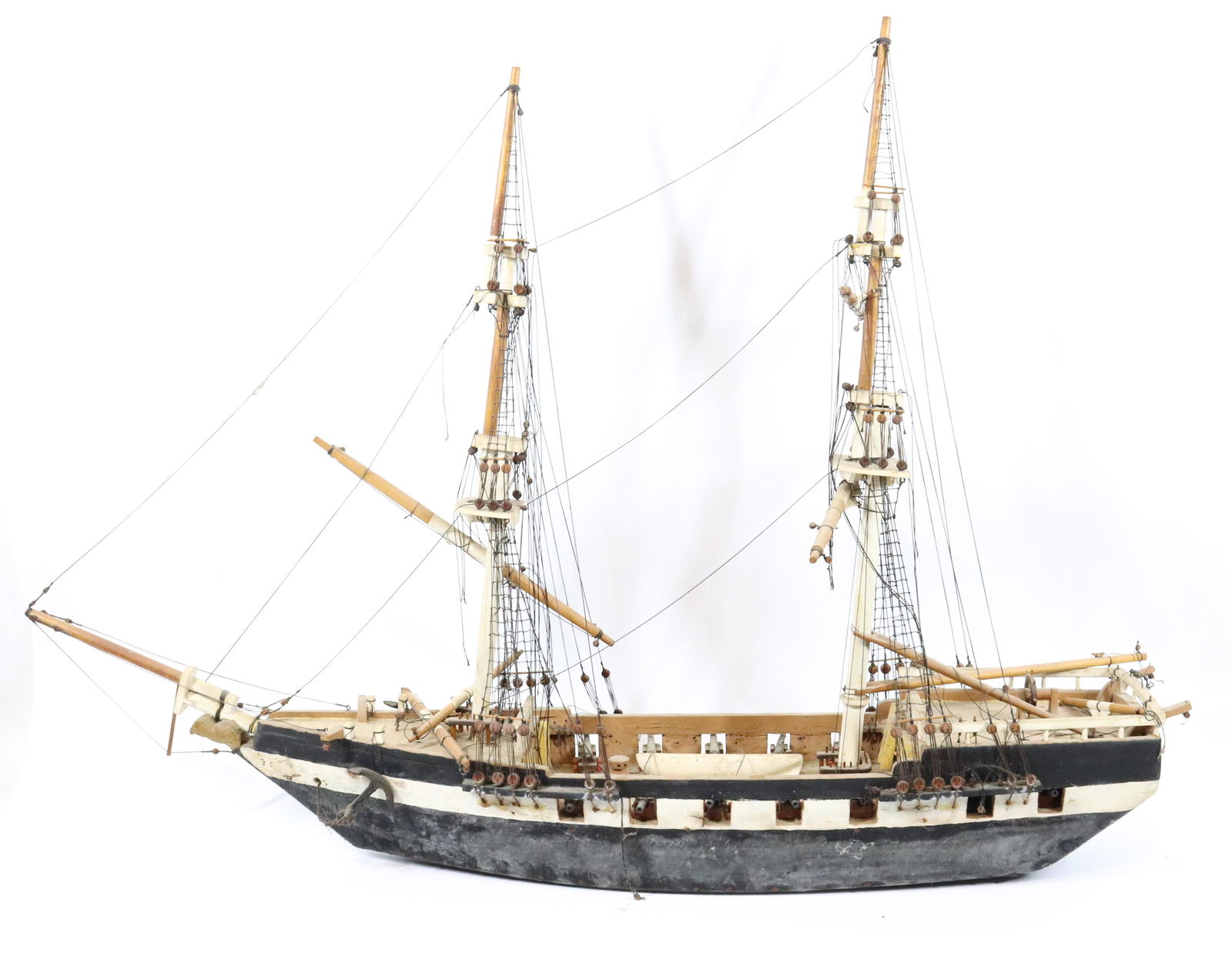 FOLK ART SAILING SHIP (1 of 6)