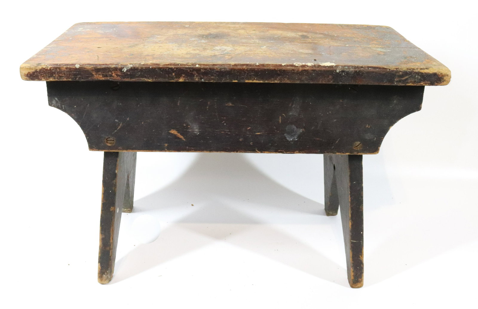 BLACK PAINTED BENCH (1 of 4)